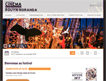Tablet Screenshot of festivalcinema.ca